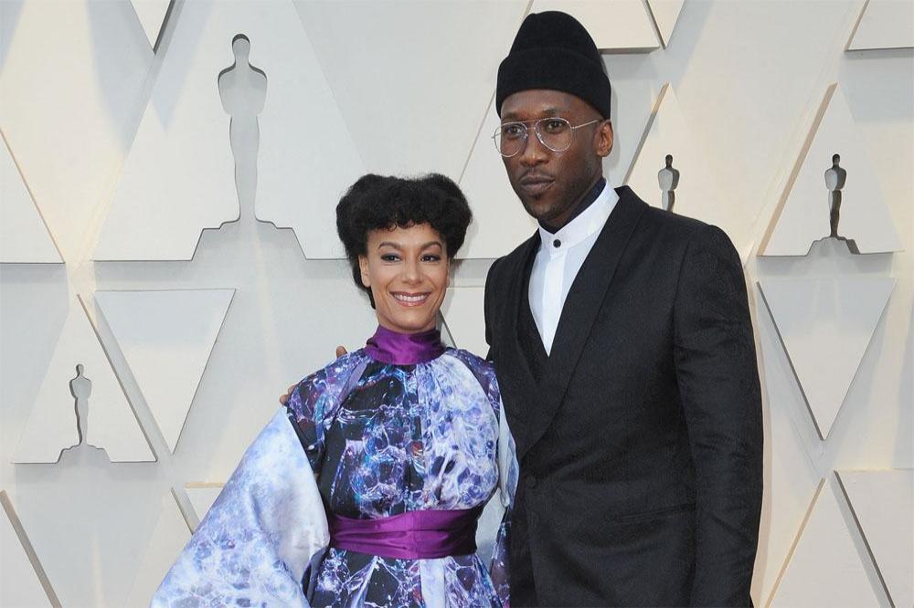 Mahershala Ali and his wife Amatus Sami-Karim at the Oscars