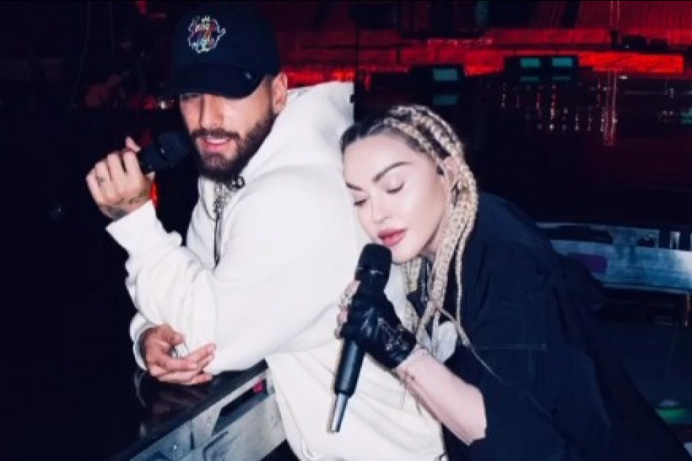 Maluma brought out Madonna to perform two hits