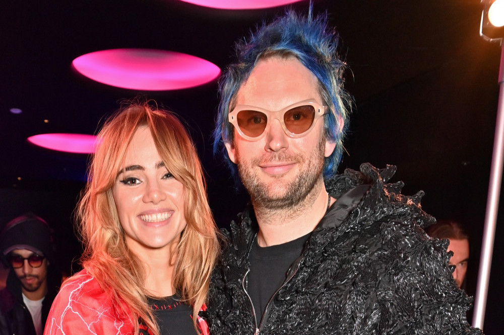 Marc Jacques Burton and Suki Waterhouse at the Overwatch 2 collaboration launch