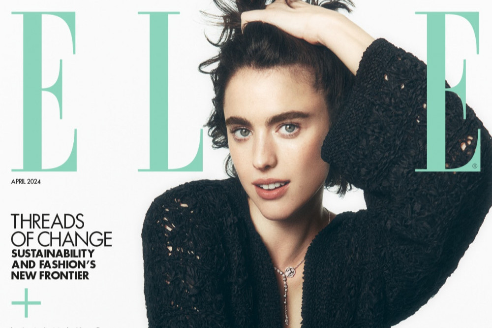 Margaret Qualley covers ELLE UK (photo by Tom Schirmacher)