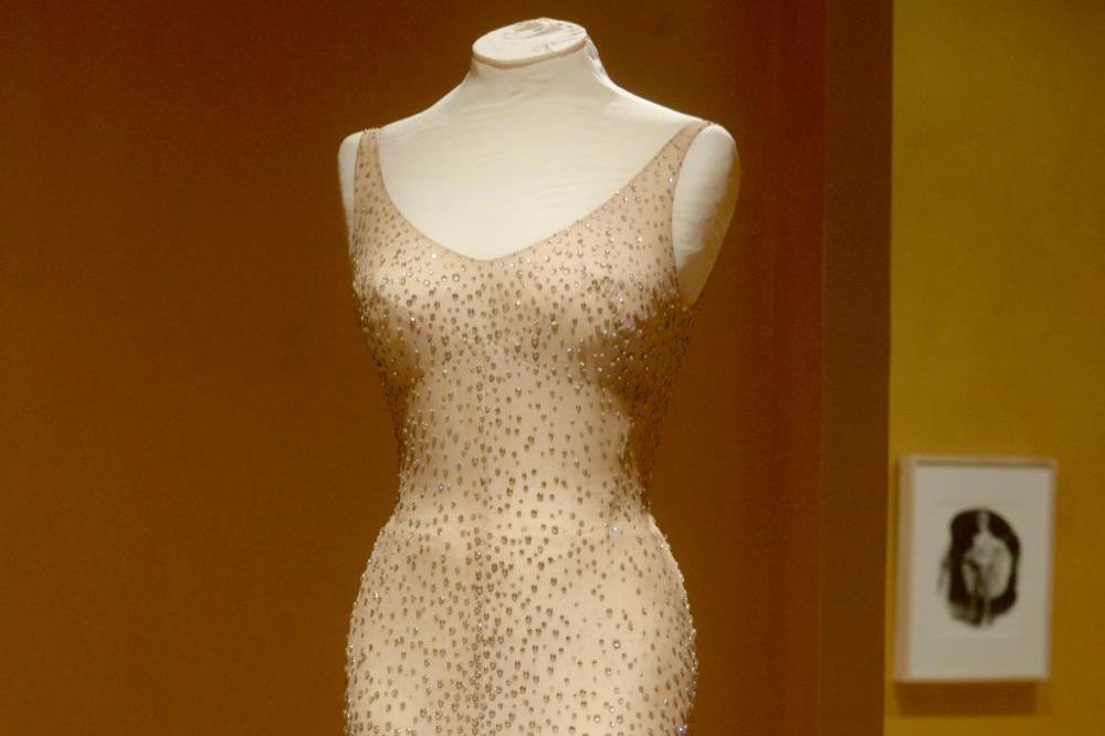 Marilyn Monroe's iconic nude dress