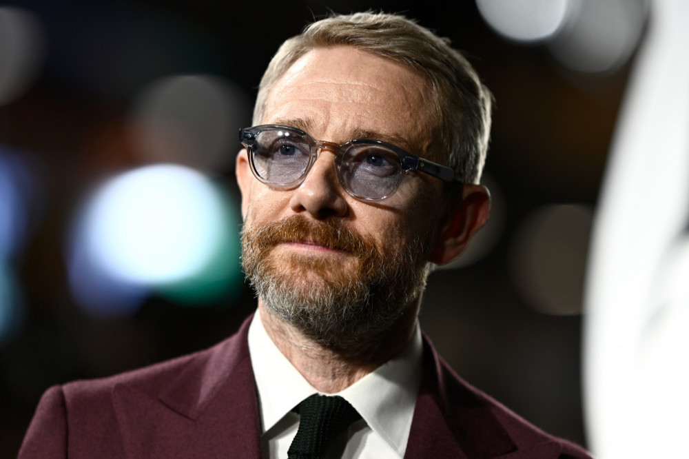 Martin Freeman at the Black Panther: Wakanda Forever premiere in London