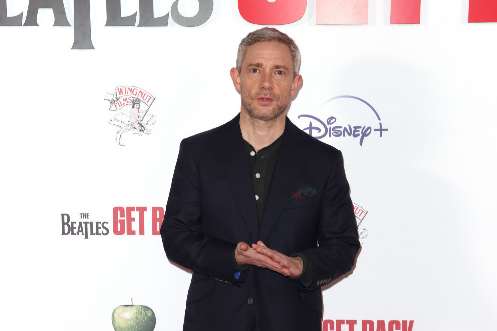 Martin Freeman admitted it hurts to see his two children do things without him
