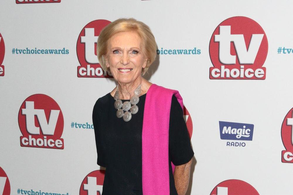 Mary Berry at the TV Choice Awards