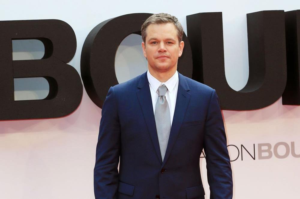 Matt Damon at European premiere of Jason Bourne