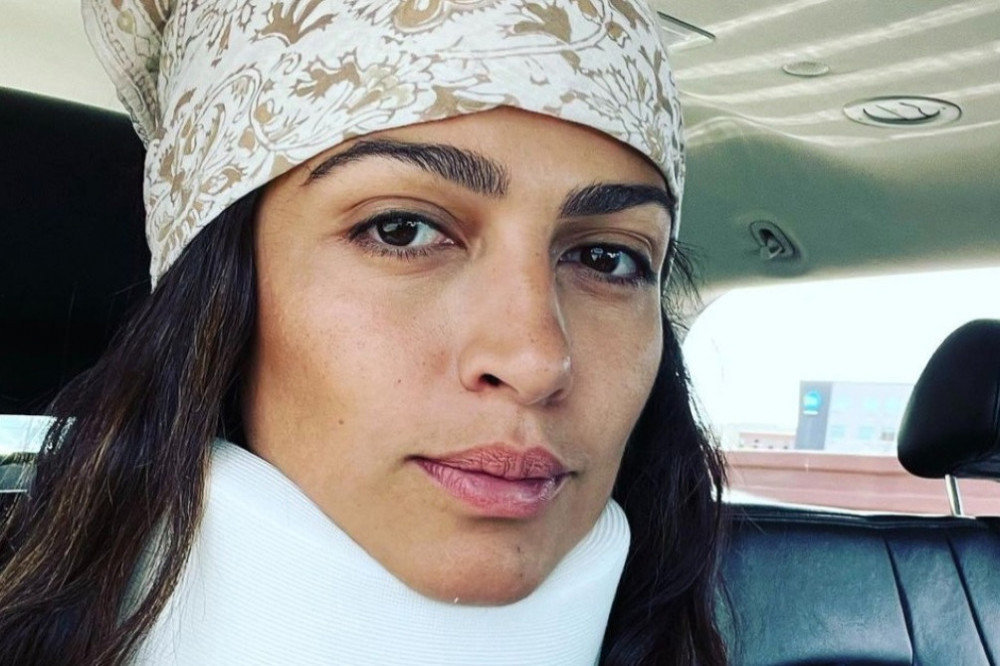 Matthew McConaughey’s wife Camila Alves injures herself falling down the stairs