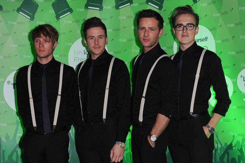 McFly (L-R Dougie, Danny, Harry, Tom)