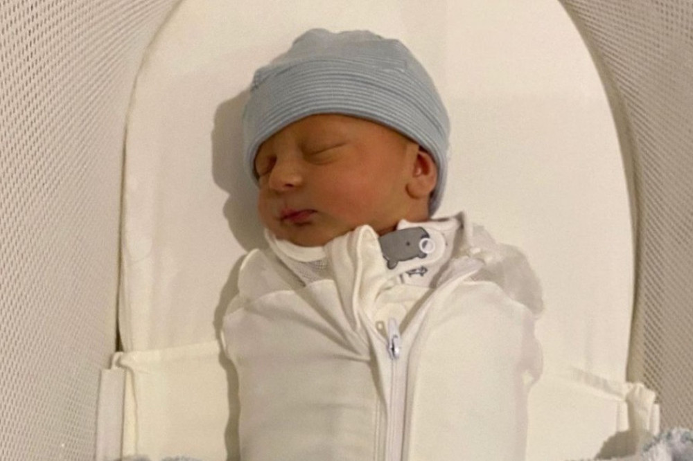 Meghan Trainor's baby boy (c) Instagram