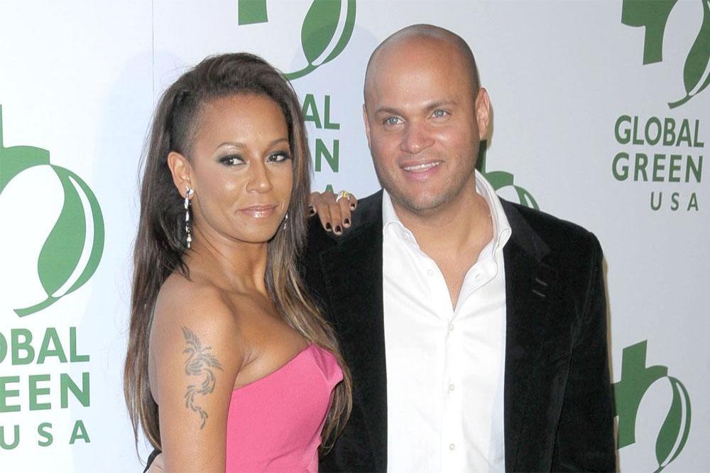 Mel B and Stephen Belafonte in 2010
