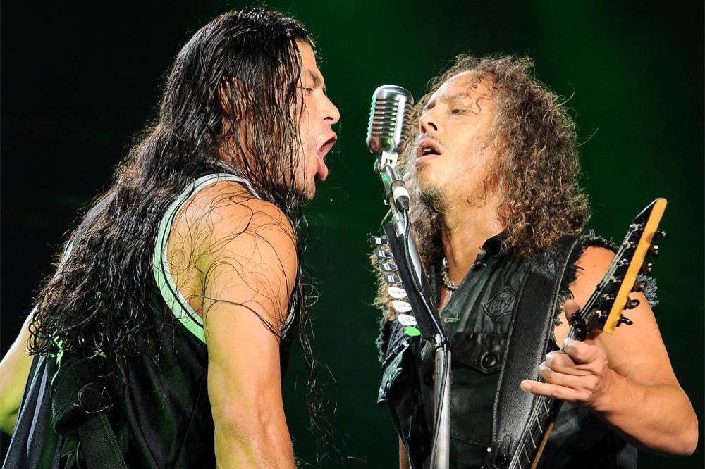 Metallica's Kirk Hammett & Robert Trujillo