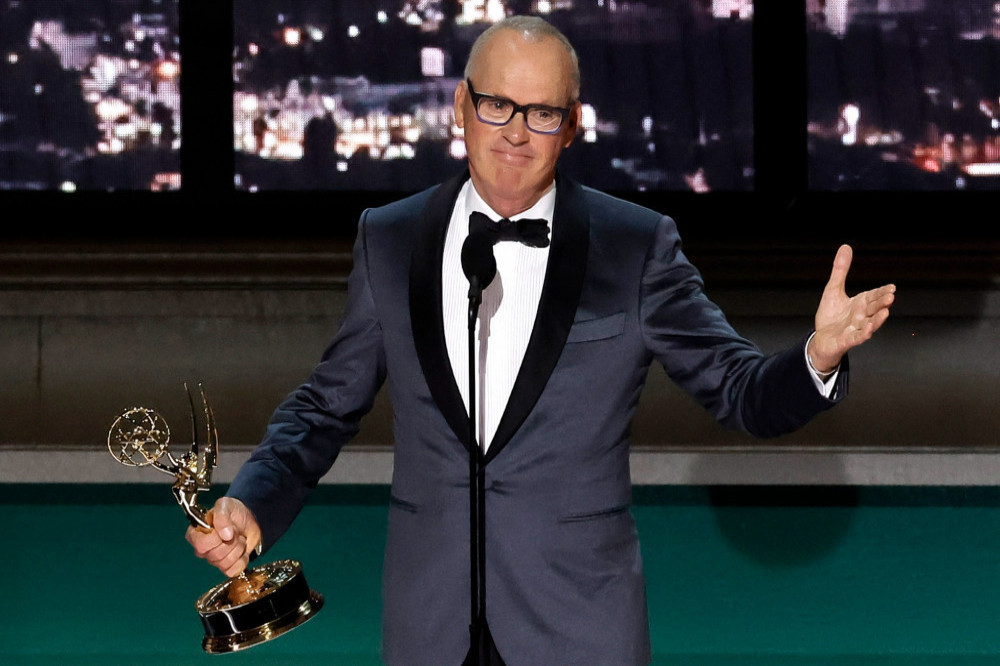 Michael Keaton made history with his Emmy win