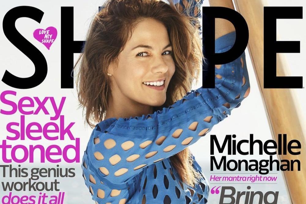 Michelle Monaghan on Shape cover