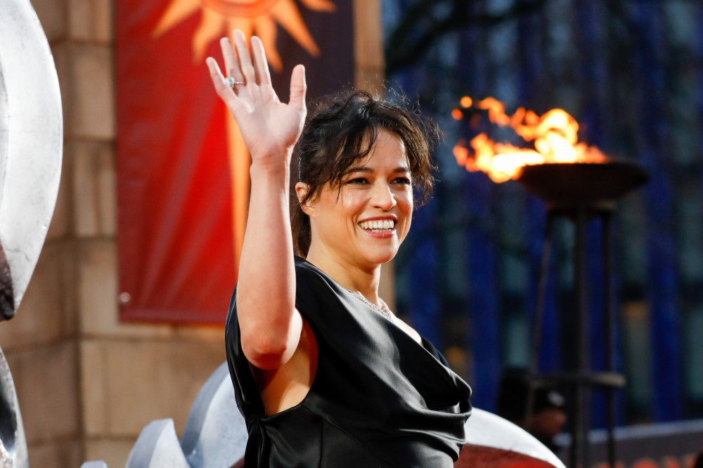 Michelle Rodriguez is ready to 'pass the baton on' in terms of the 'Fast and Furious' franchise