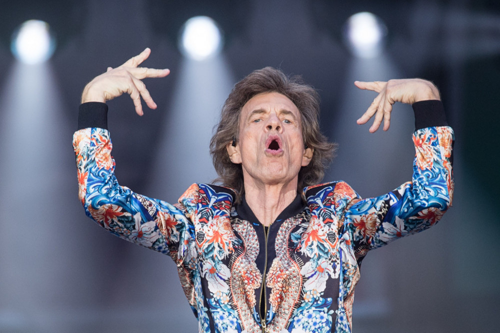 The Rolling Stones frontman Mick Jagger performs in Germany