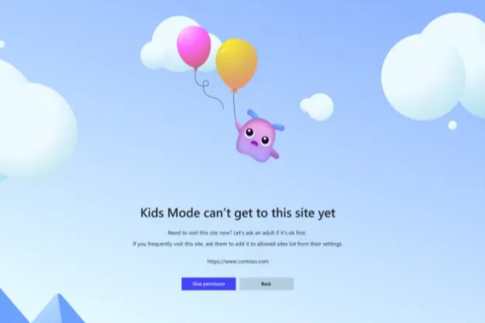 Microsoft Edge's Kids Mode