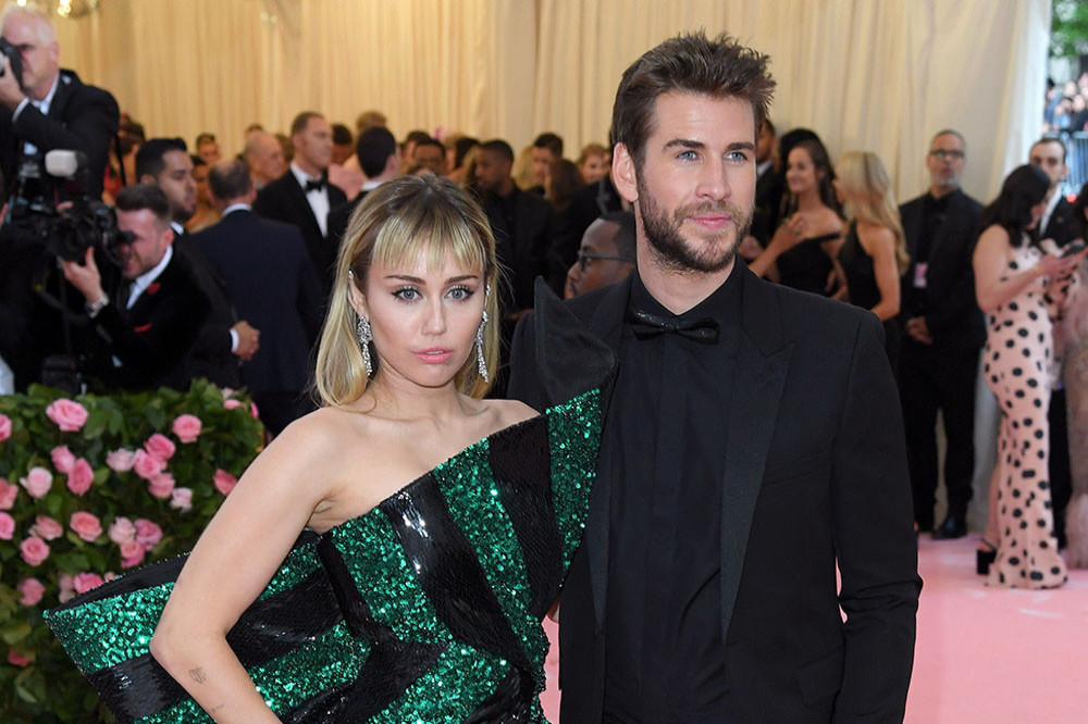 Miley Cyrus and Liam Hemsworth were married between 2018 and 2020