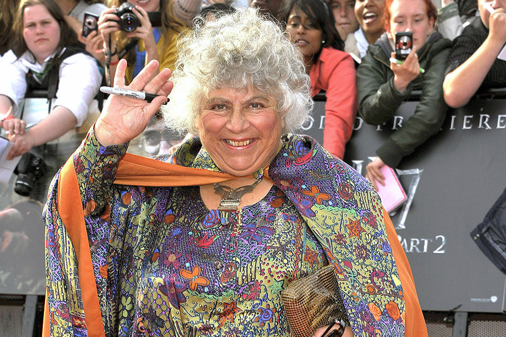Miriam Margolyes often visits King's Cross and greets fans