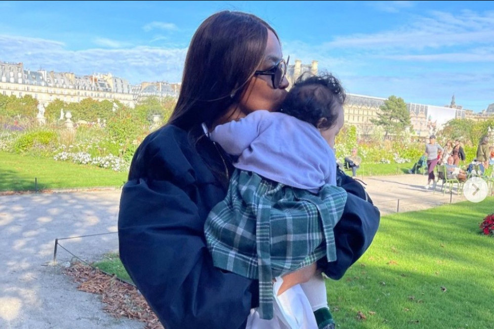 Naomi Campbell marked her first Mother's Day on instagram