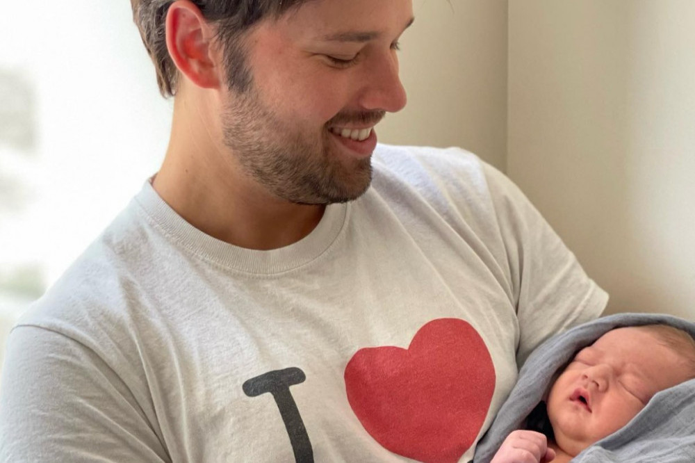 Nathan Kress is a new dad after welcoming a little boy