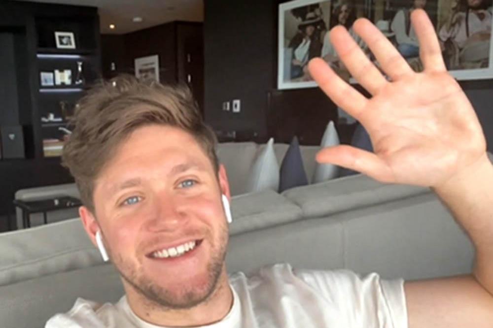 Niall Horan at home in London 
