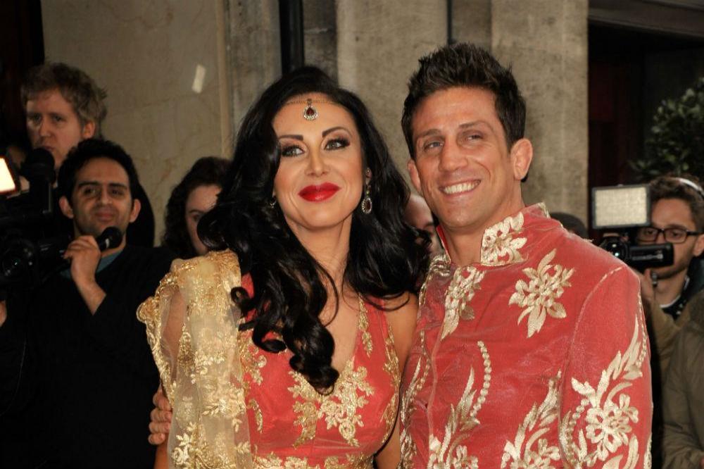 Nikki Manashe and Alex Reid at the Asian Awards in London