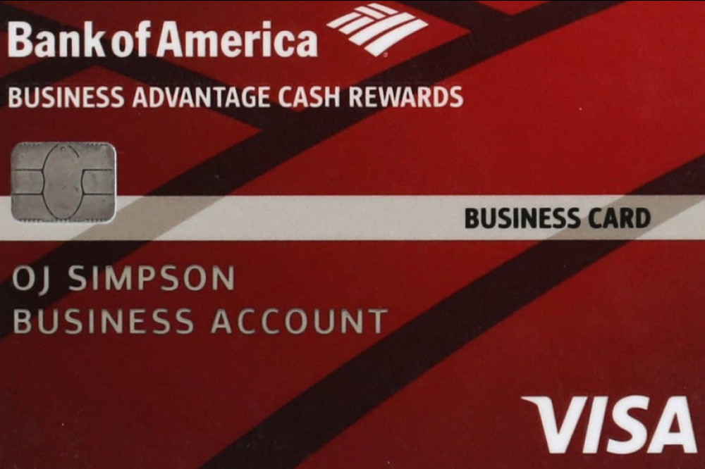OJ Simpson’s Bank of America credit card is being auctioned