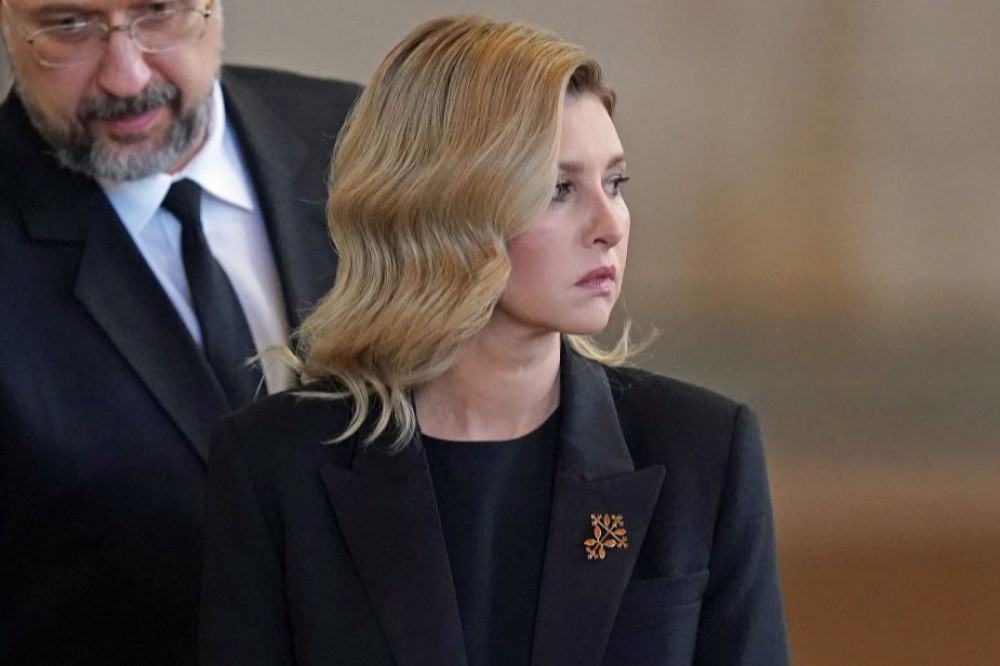 Olena Zelenska was at Queen Elizabeth's funeral