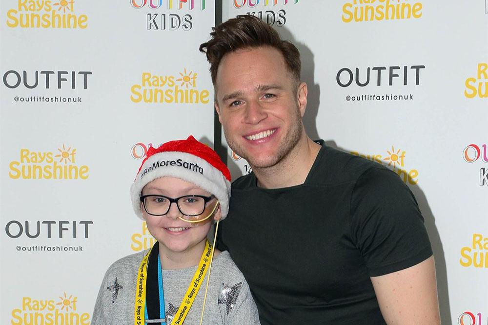 Olly Murs at the Rays of Sunshine event