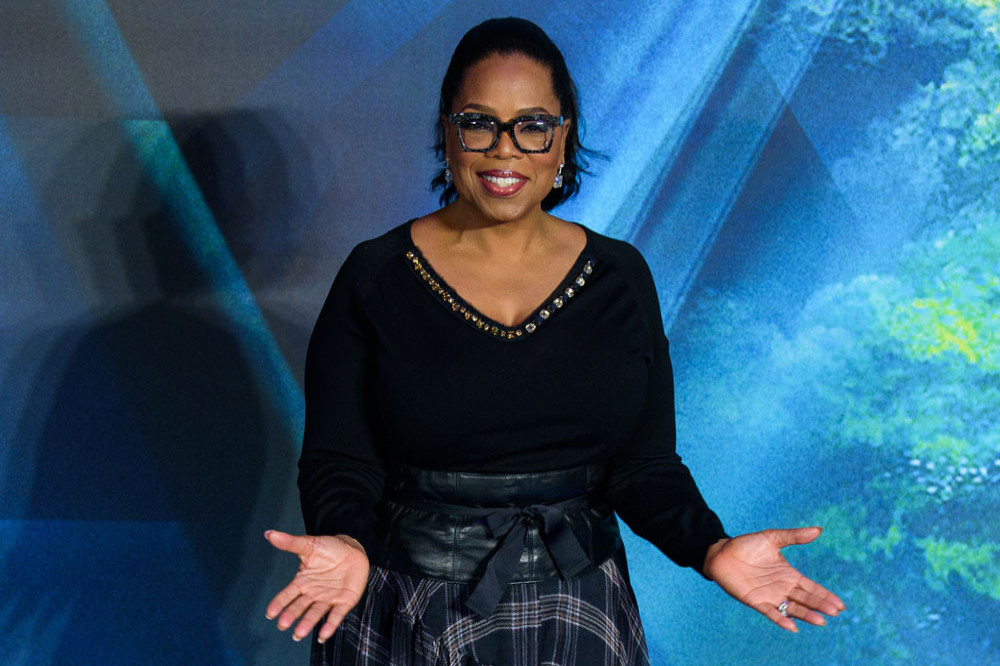 Oprah Winfrey at the A Wrinkle in Time premiere in 2018