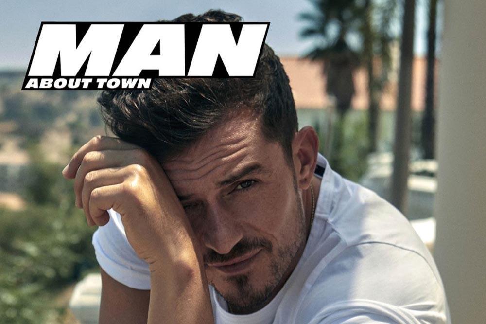 Orlando Bloom covers Man About Town 