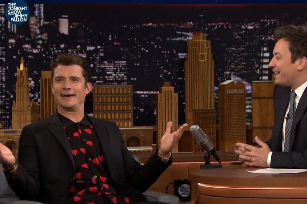 Orlando Bloom on The Tonight Show with Jimmy Fallon