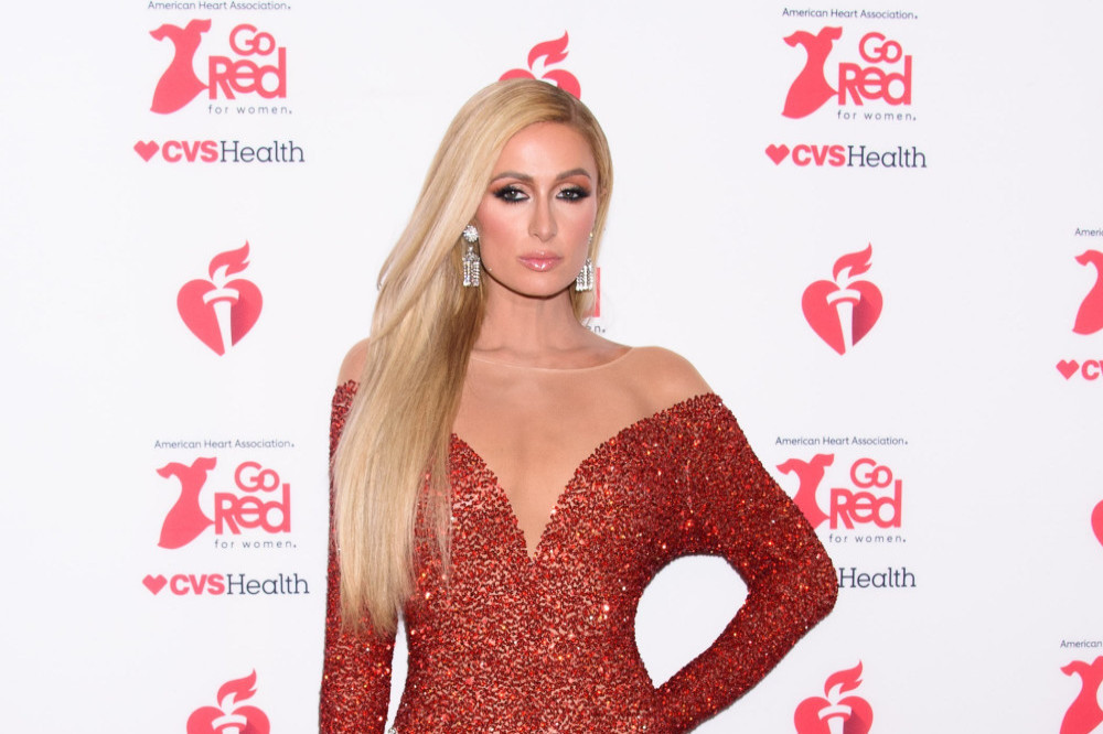 Paris Hilton at the Go Red for Women Red Dress Collection event