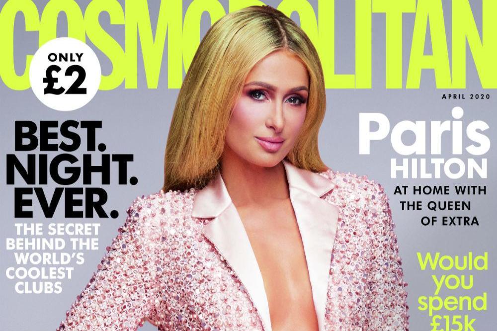 Paris Hilton covers Cosmopolitan