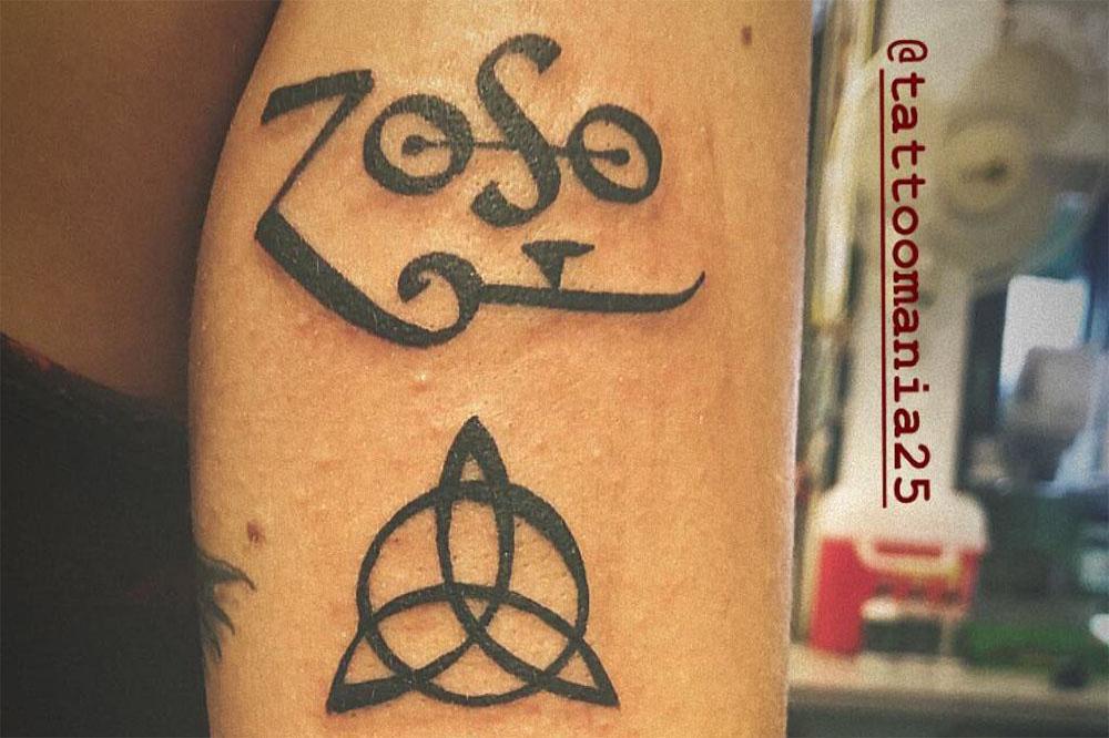 Paris Jackson's new tattoos (c) Instagram