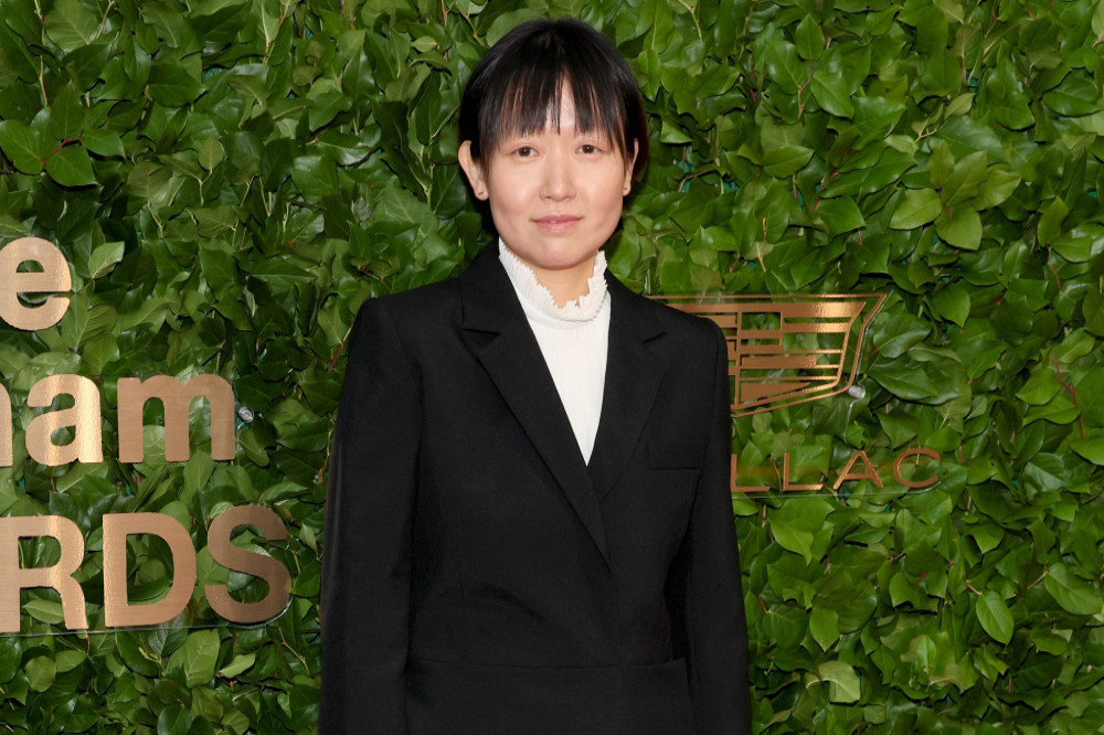 Past Lives writer-director Celine Song at the Gotham Awards