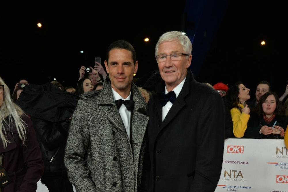 Paul O'Grady and Andre Portasio at the National Television Awards