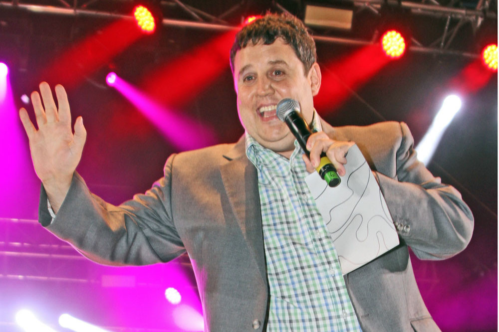 Peter Kay's tears at comedy comeback