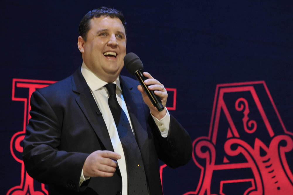 Peter Kay filmed his comeback advert on a mobile phone