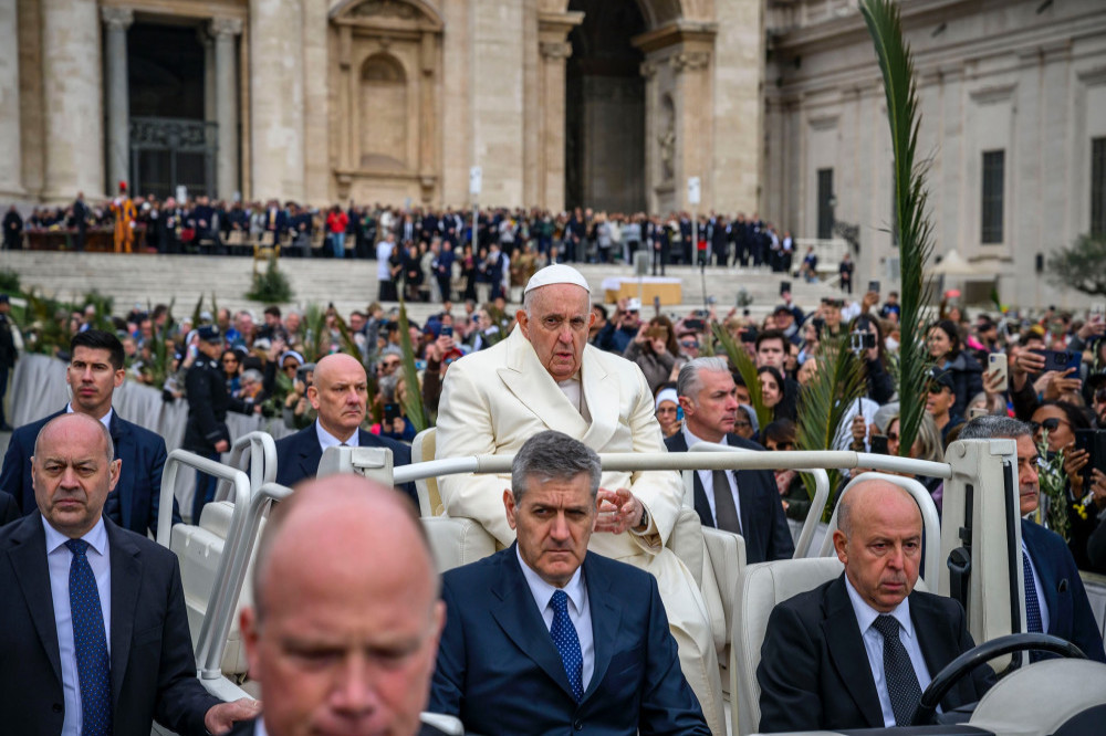Pope Francis will miss the Good Friday service