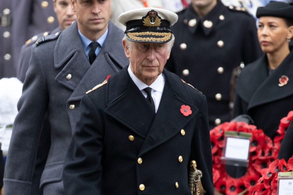 Prince Charles at the Cenotaph