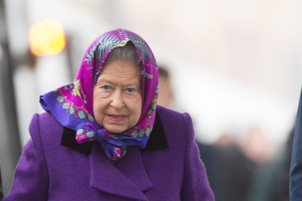 Queen Elizabeth has held a reception at Sandringham