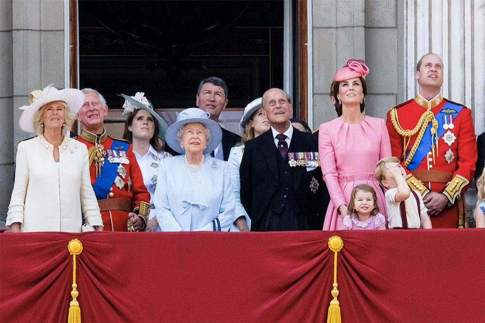 Queen Elizabeth and the royal family