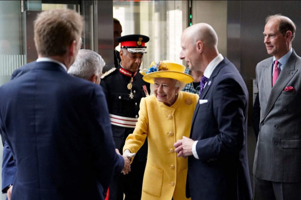 Queen Elizabeth opened the Elizabeth Line