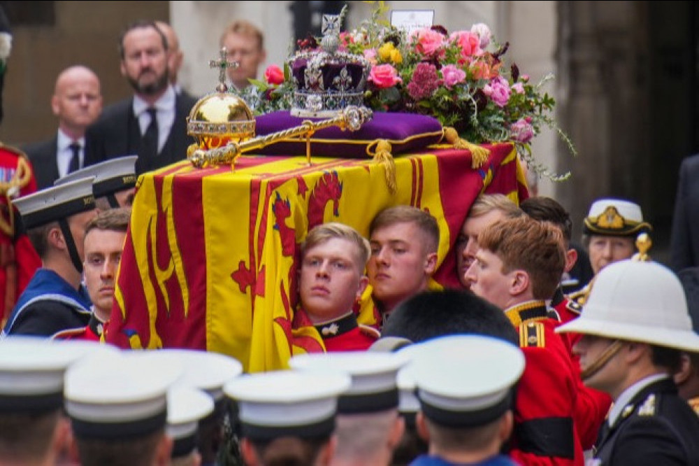 Queen Elizabeth's coffin was taken to Westminster Abbey for her state funeral.
