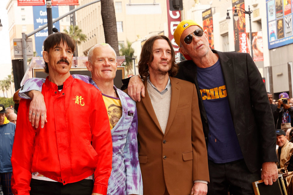 Red Hot Chili Peppers stars don't like to shake hands allegedly because they are 'germaphobes'
