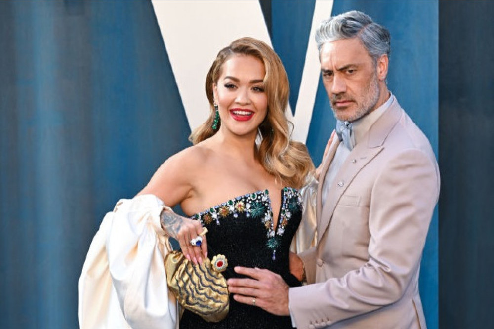 Rita Ora has hailed her husband as a ‘sex god’