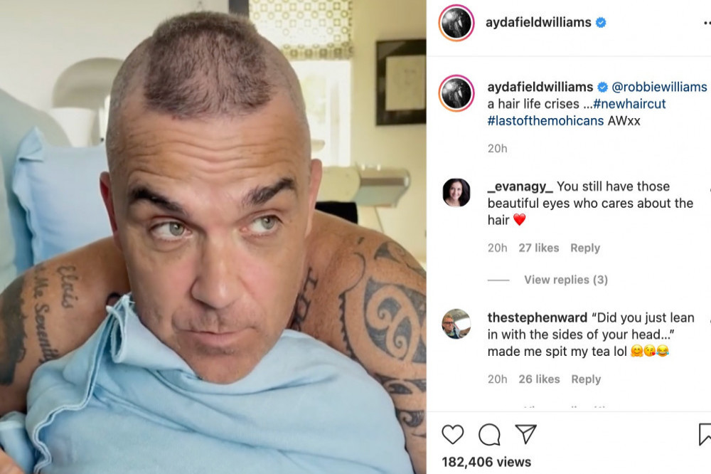 Robbie Williams (c) Instagram