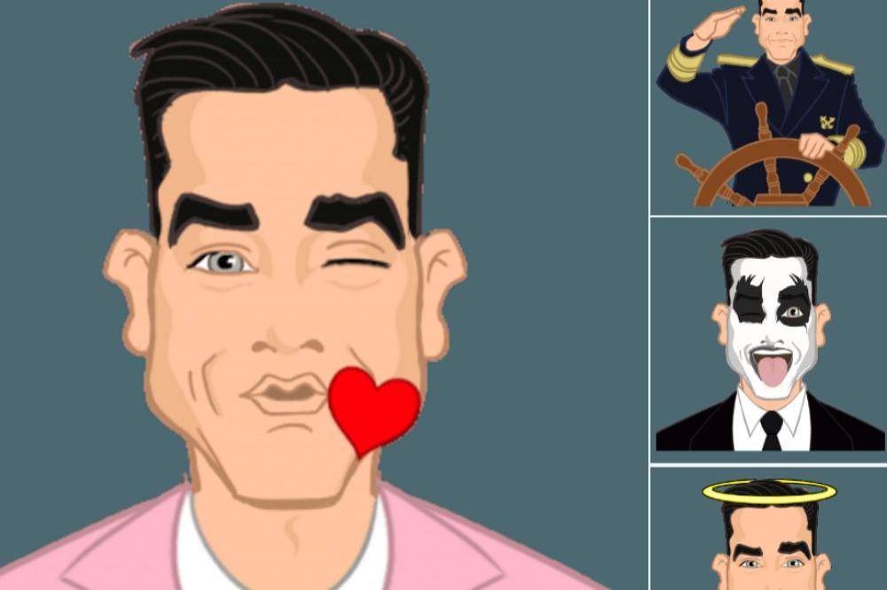 Robbie Williams' emojis