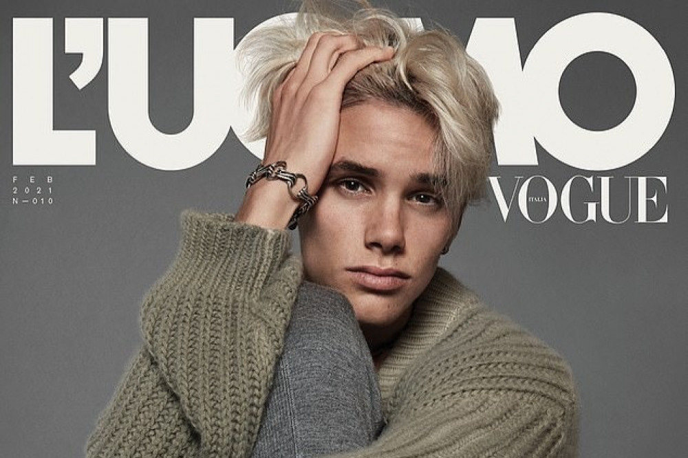 Romeo Beckham covers L'Uomo Vogue