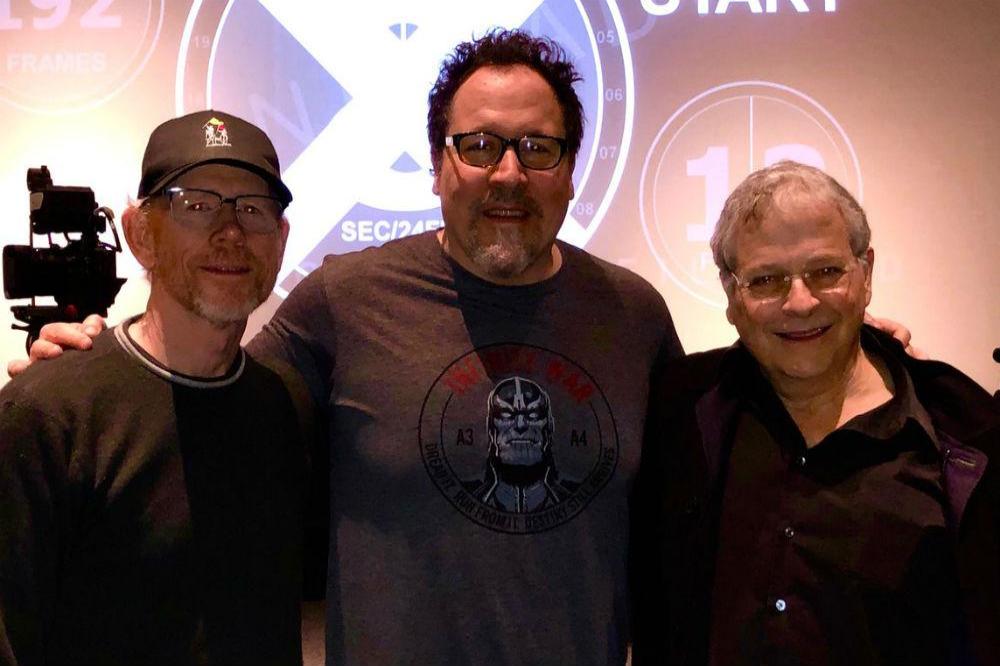 Ron Howard, Jon Favreau and Lawrence Kasdan (c) Twitter